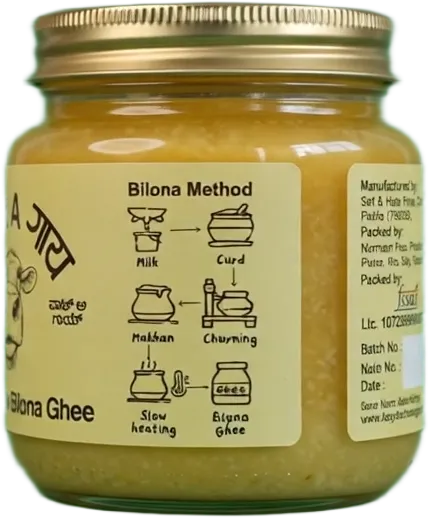 A2 Gir Cow Bilona Ghee — 500ml